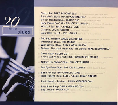Various : 20 Best Of Blues (CD, Comp)