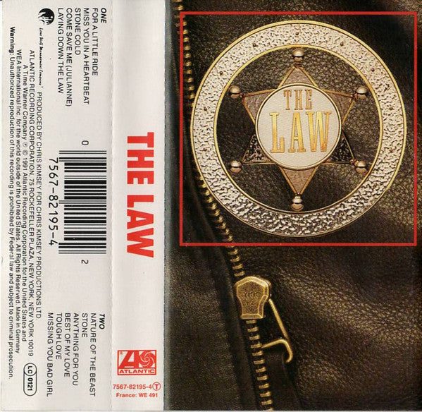 The Law (3) : The Law (Cass, Album)