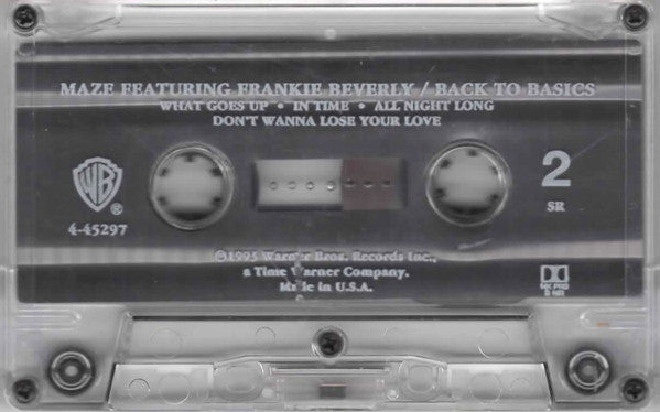Maze Featuring Frankie Beverly : Back To Basics  (Cass, Album)