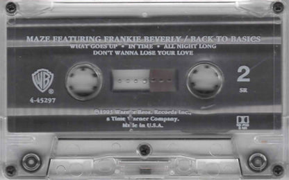 Maze Featuring Frankie Beverly : Back To Basics  (Cass, Album)