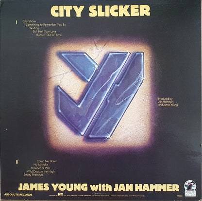 James Young (3) With Jan Hammer : City Slicker (LP, Album)