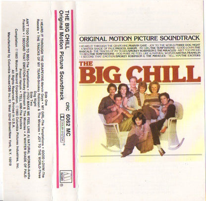 Various : The Big Chill (Original Motion Picture Soundtrack) (Cass, Comp, Club, CRC)