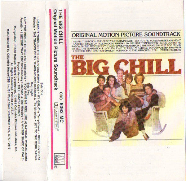 Various : The Big Chill (Original Motion Picture Soundtrack) (Cass, Comp, Club, CRC)