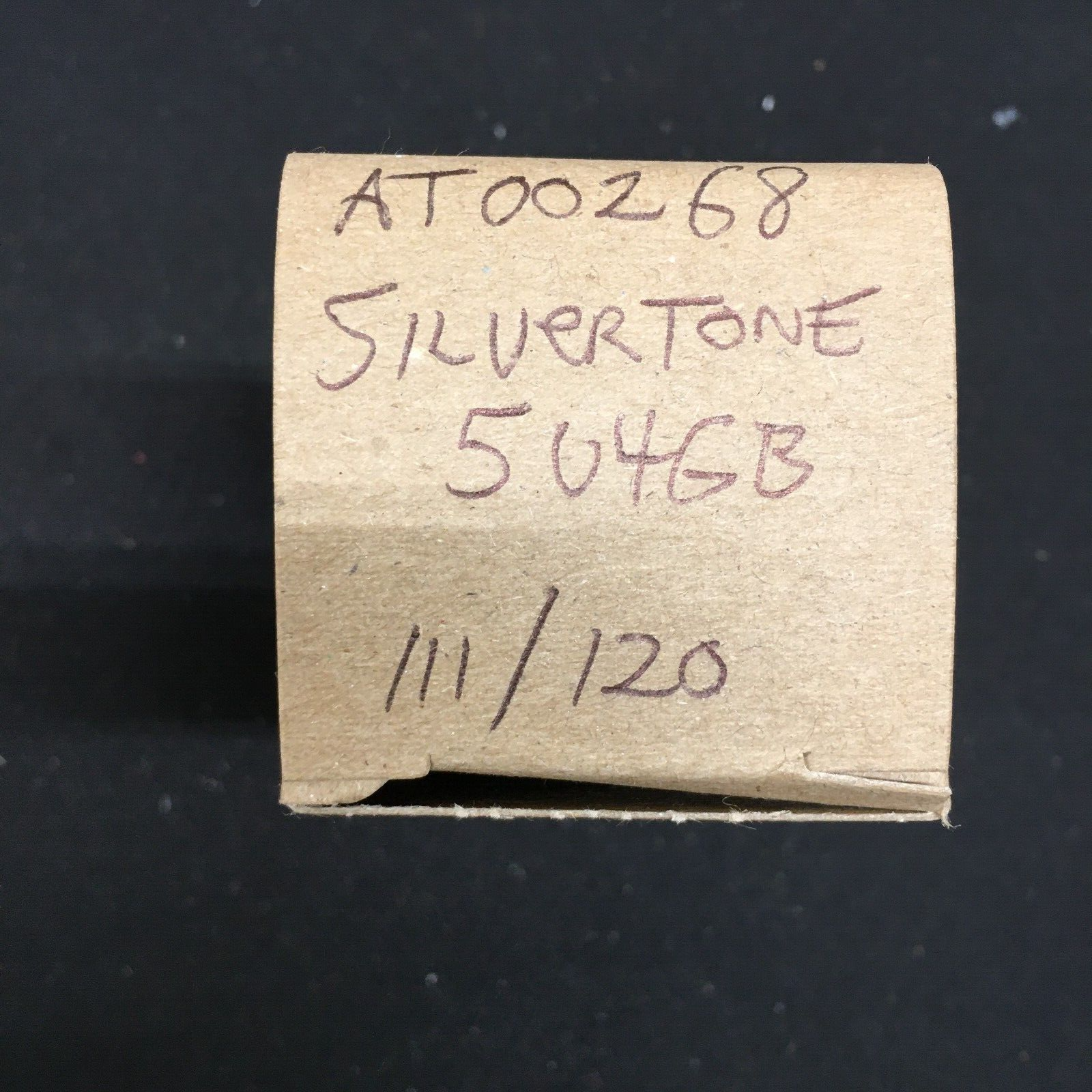 Silvertone 5U4GB Tube * Tested 111/120