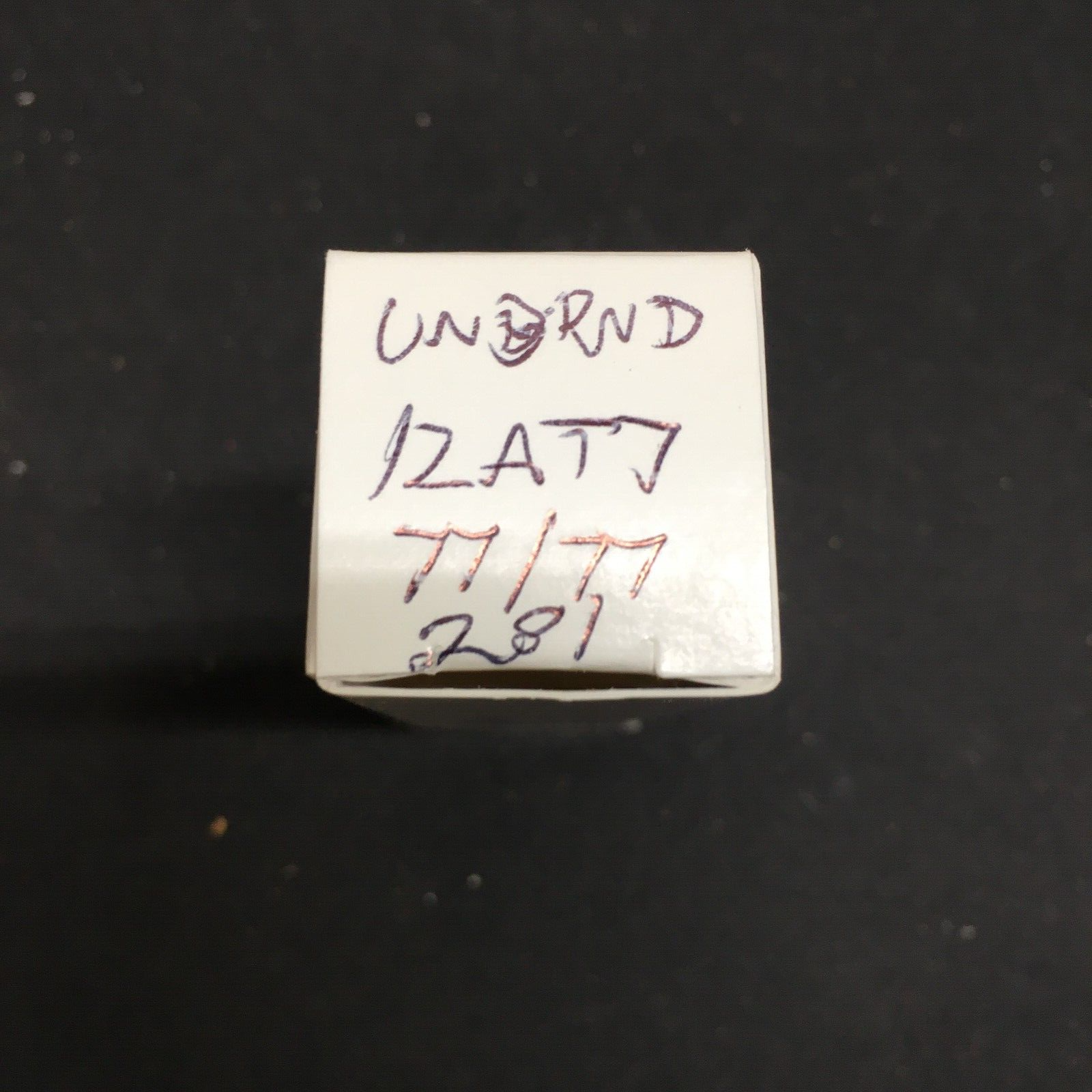 Unbranded 12AT7 Vacuum Tube * Tested 77%/77%