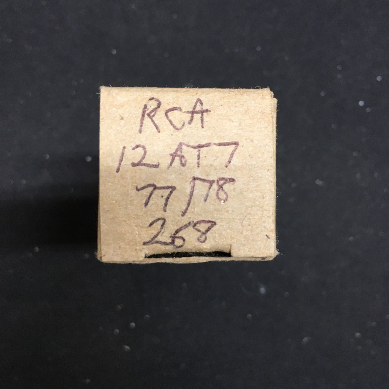 RCA 12AT7 Vacuum Tube * Tested 77%/78%