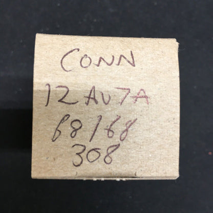CONN 12AU7A Vacuum Tube * Tested 68%/68%