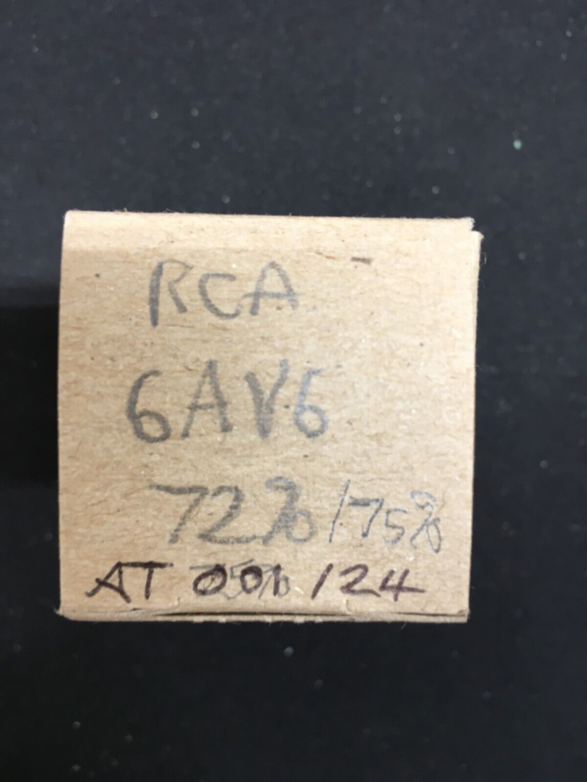 RCA 6AV6 Vacuum Tube * Tested 72%/75%