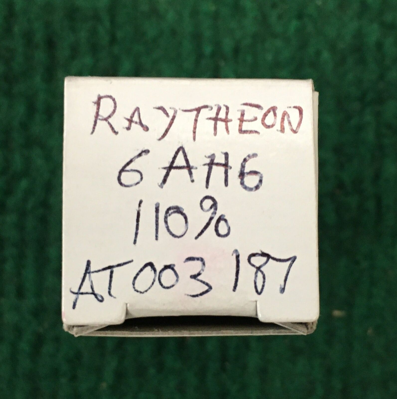 Raytheon * 6AH6 Tube * Tested 110