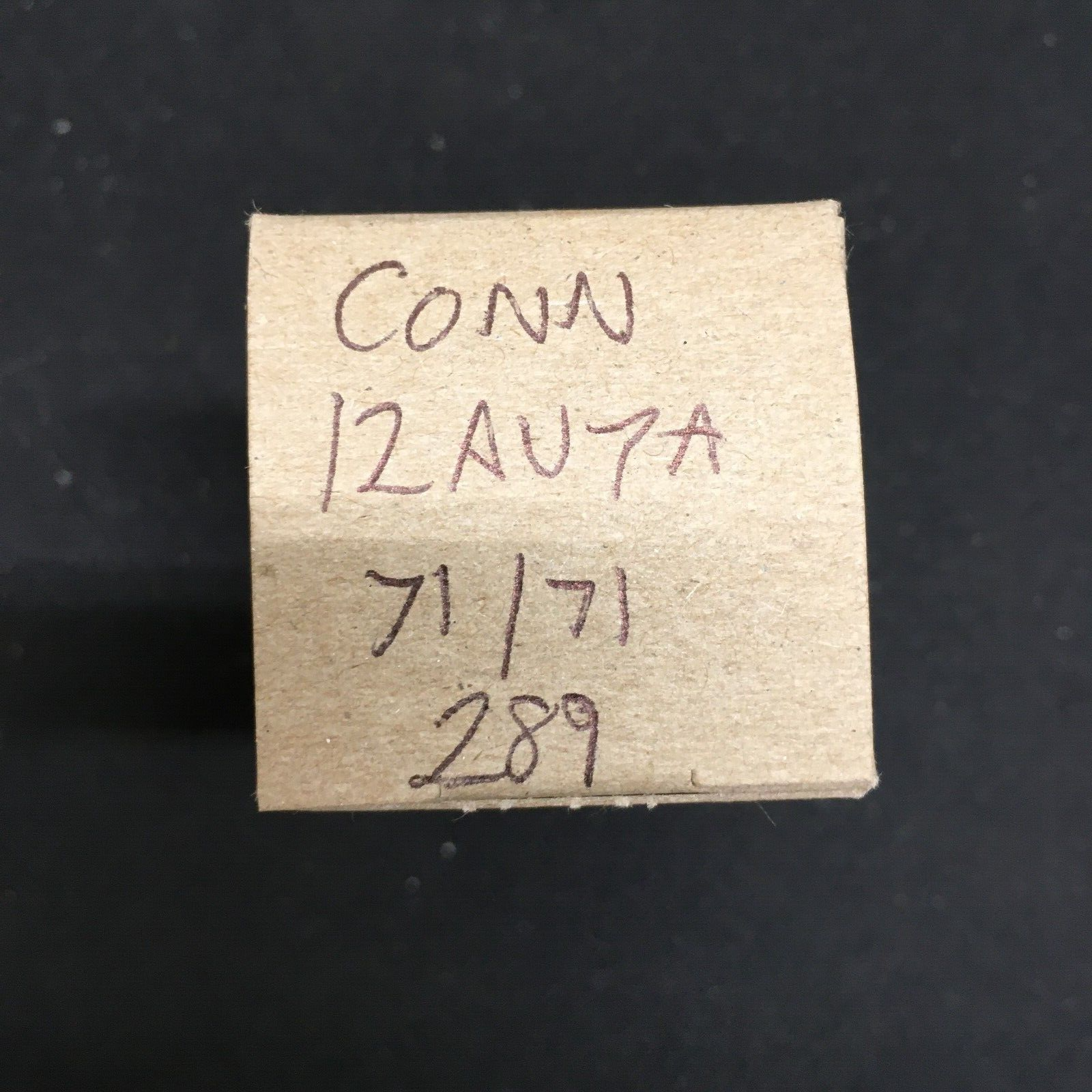 CONN 12AU7A Vacuum Tube * Tested 71%/71%