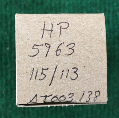 HP * 5963 Tube * Tested 113/115