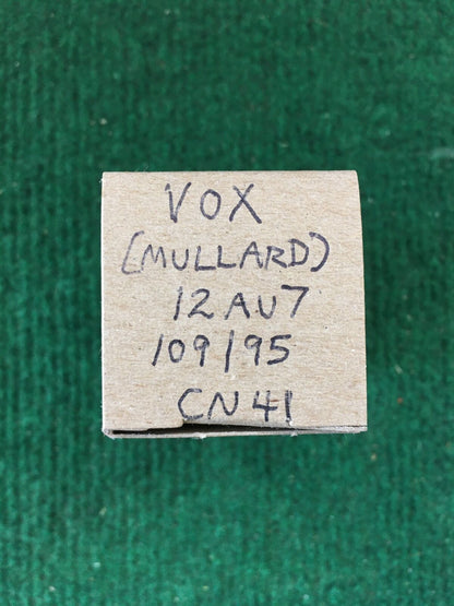 Vox (Mullard) * 12AU7 Tube * Tested 109/95