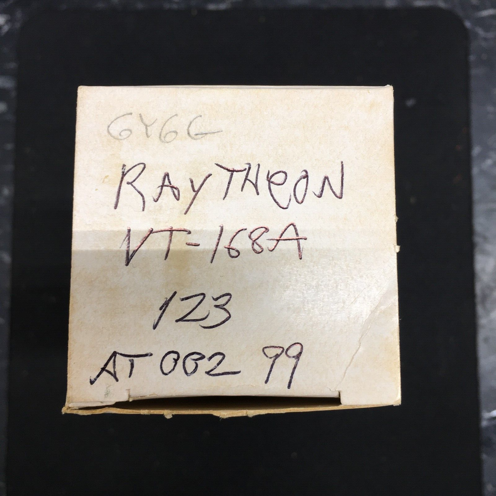 Raytheon 6Y6G Vacuum Tube * Tested 123%