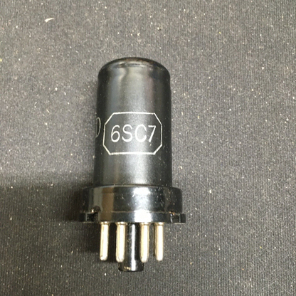 GE 12SC7 (Metal) Vacuum Tube * Tested 128/100%
