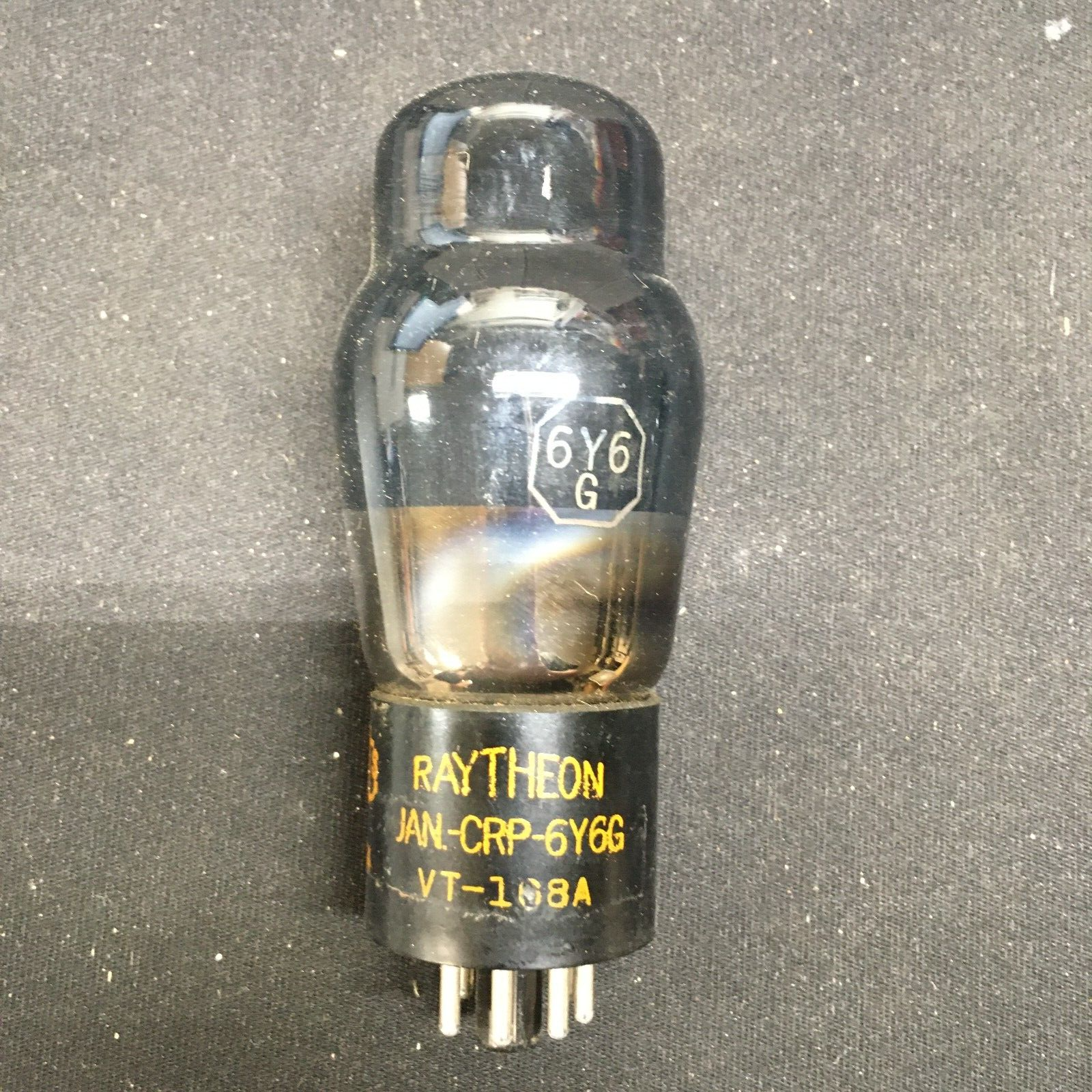 Raytheon 6Y6G Vacuum Tube * Tested 123%