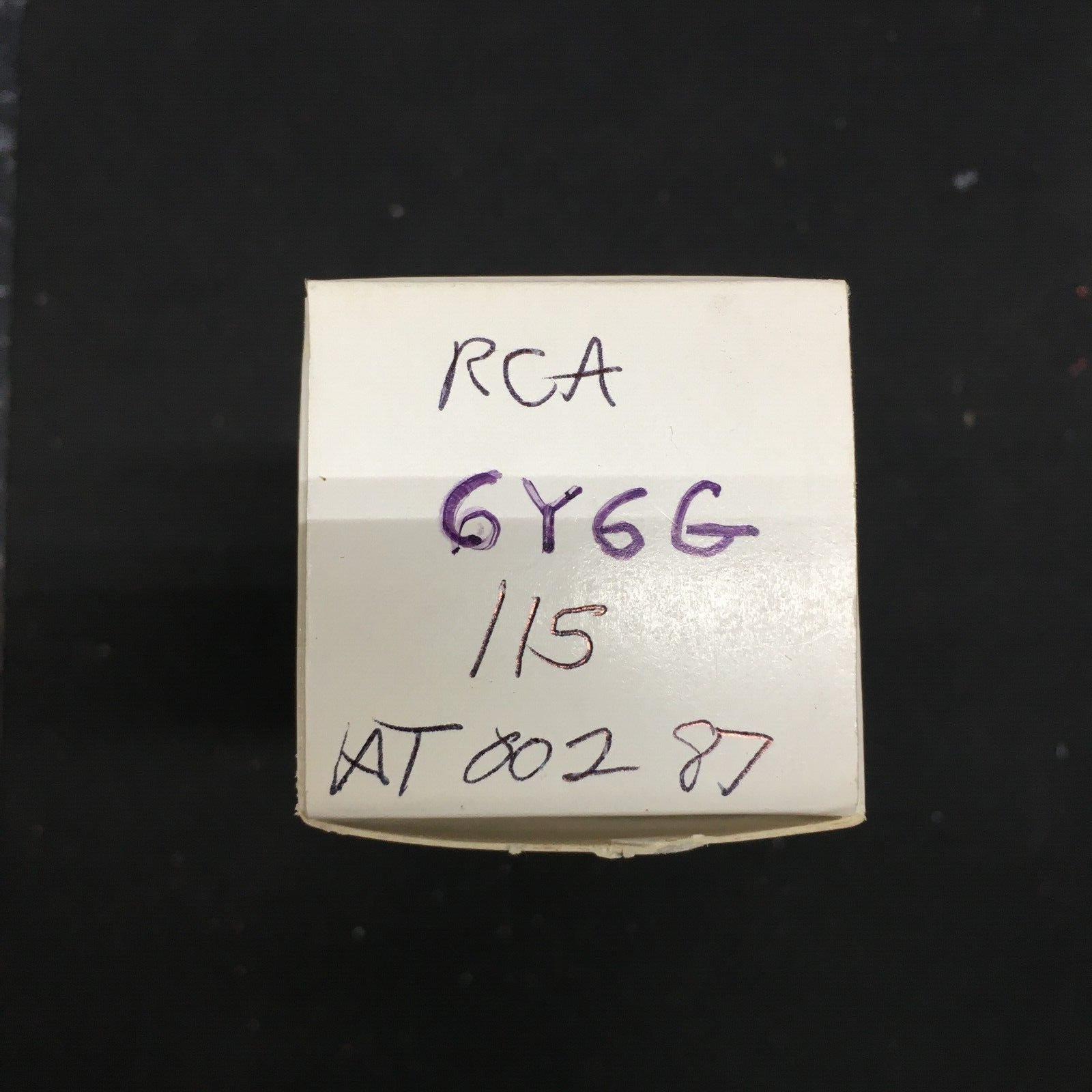 RCA 6Y6G Vacuum Tube * Tested 115%