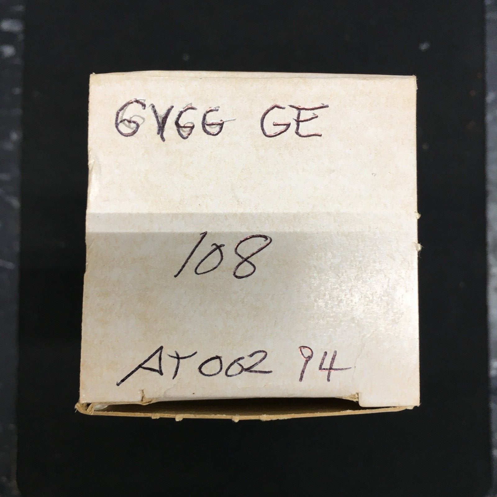GE 6Y6G Vacuum Tube * Tested 108%