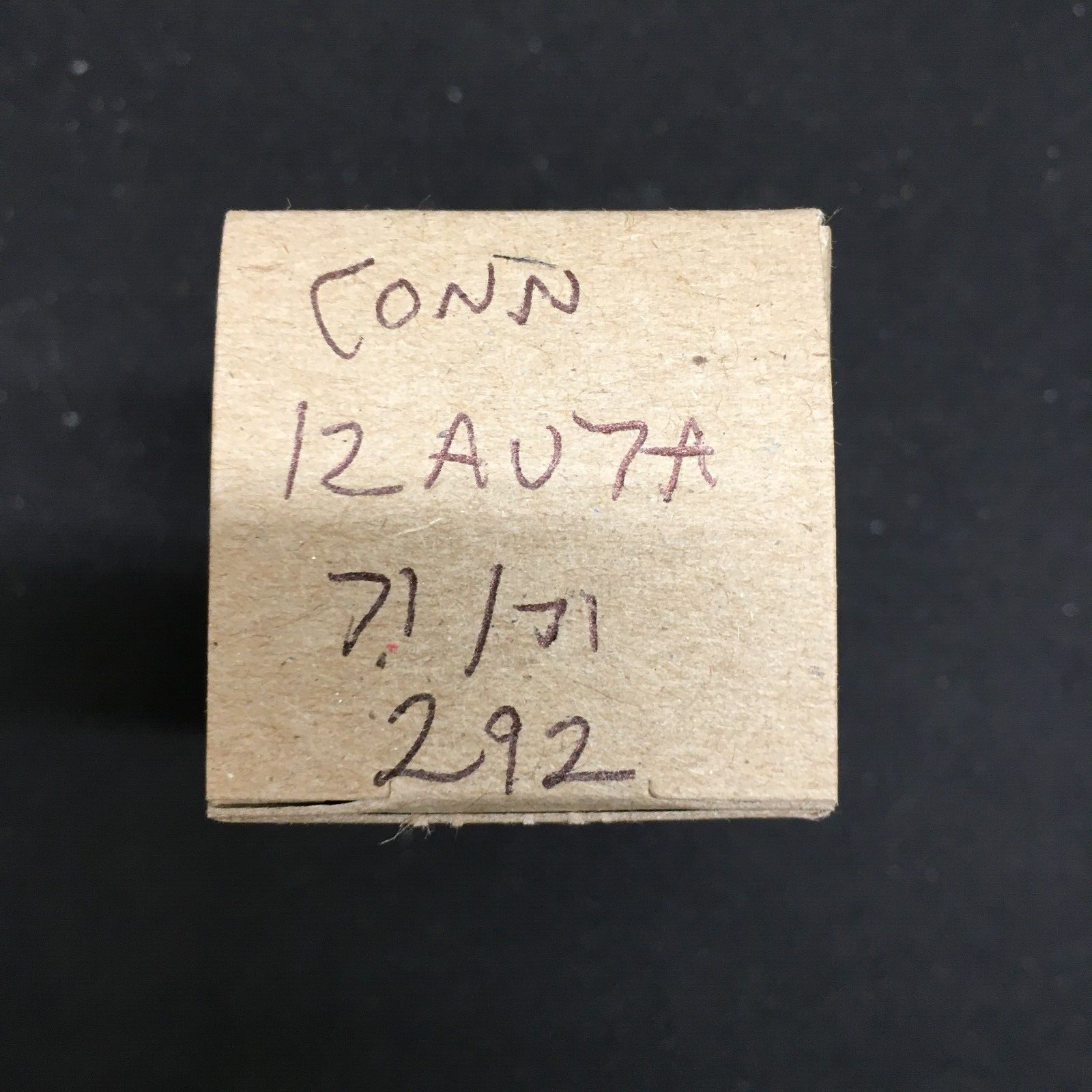 CONN 12AU7A Vacuum Tube * Tested 71%/71%