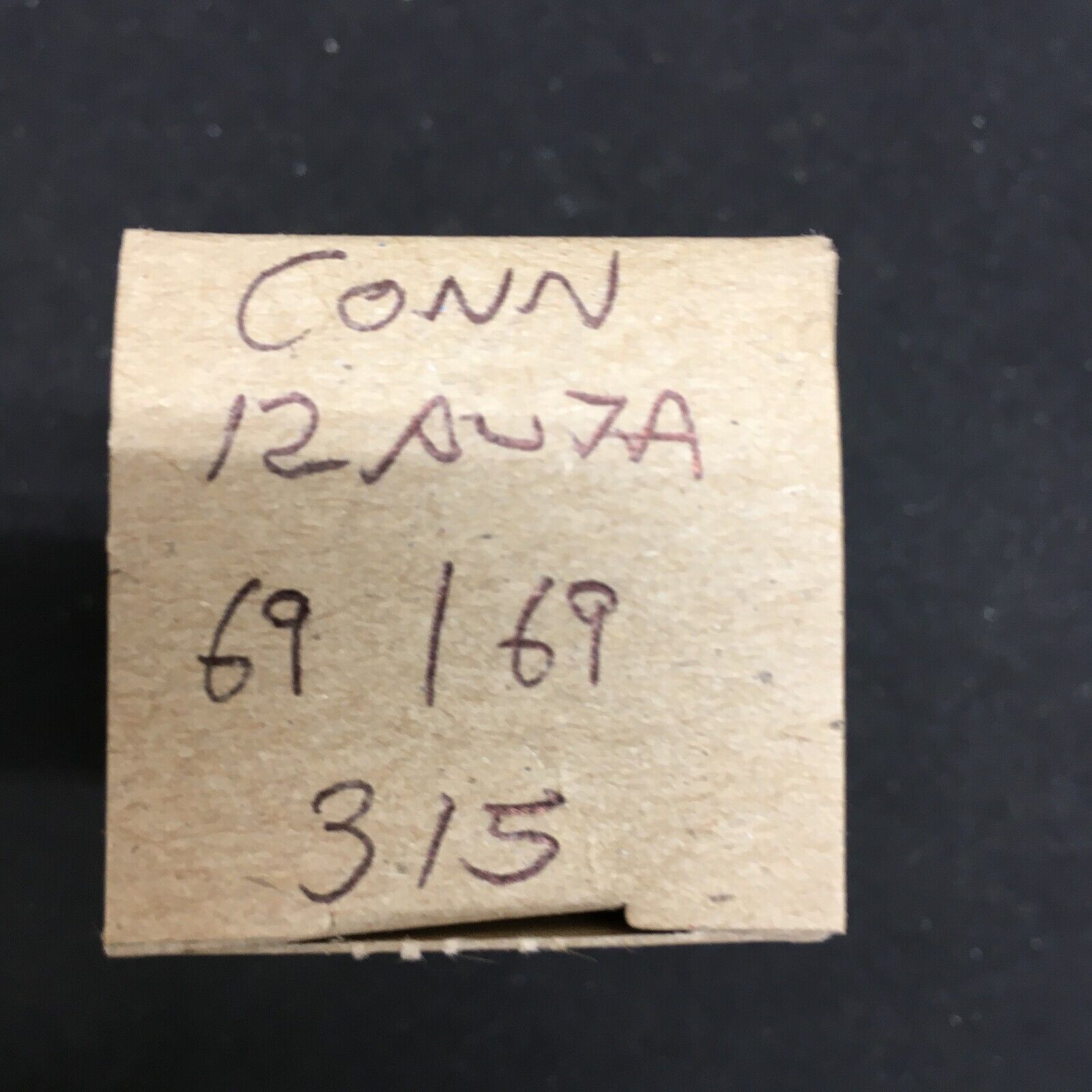 CONN 12AU7A Vacuum Tube * Tested 69%/69%