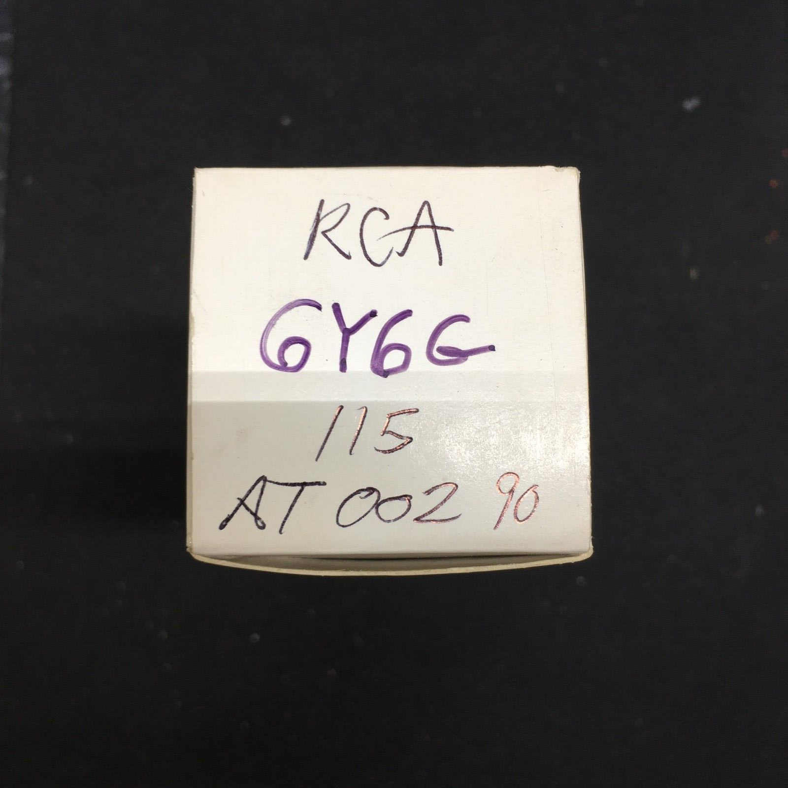 RCA 6Y6G Vacuum Tube * Tested 115%
