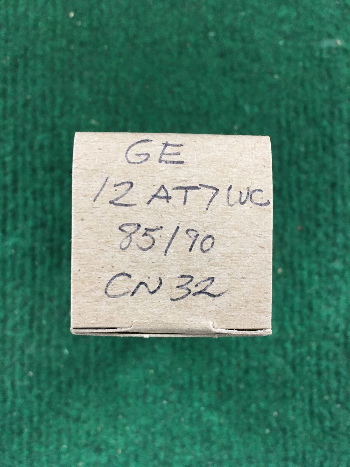 GE * 12AT7WC Tube * Tested 85/90 – The Turntable Store