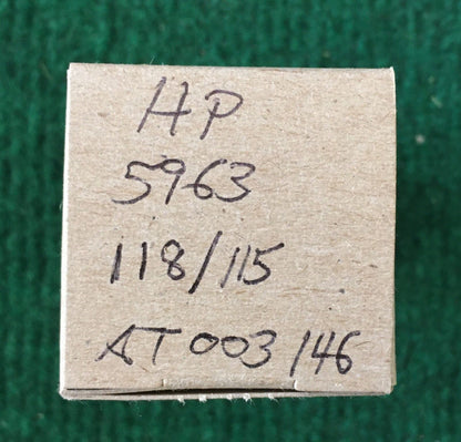 HP * 5963 Tube * Tested 118/115