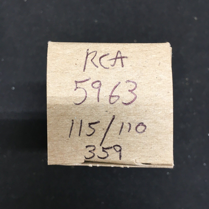 RCA 5963 Vacuum Tube * Tested 115/110