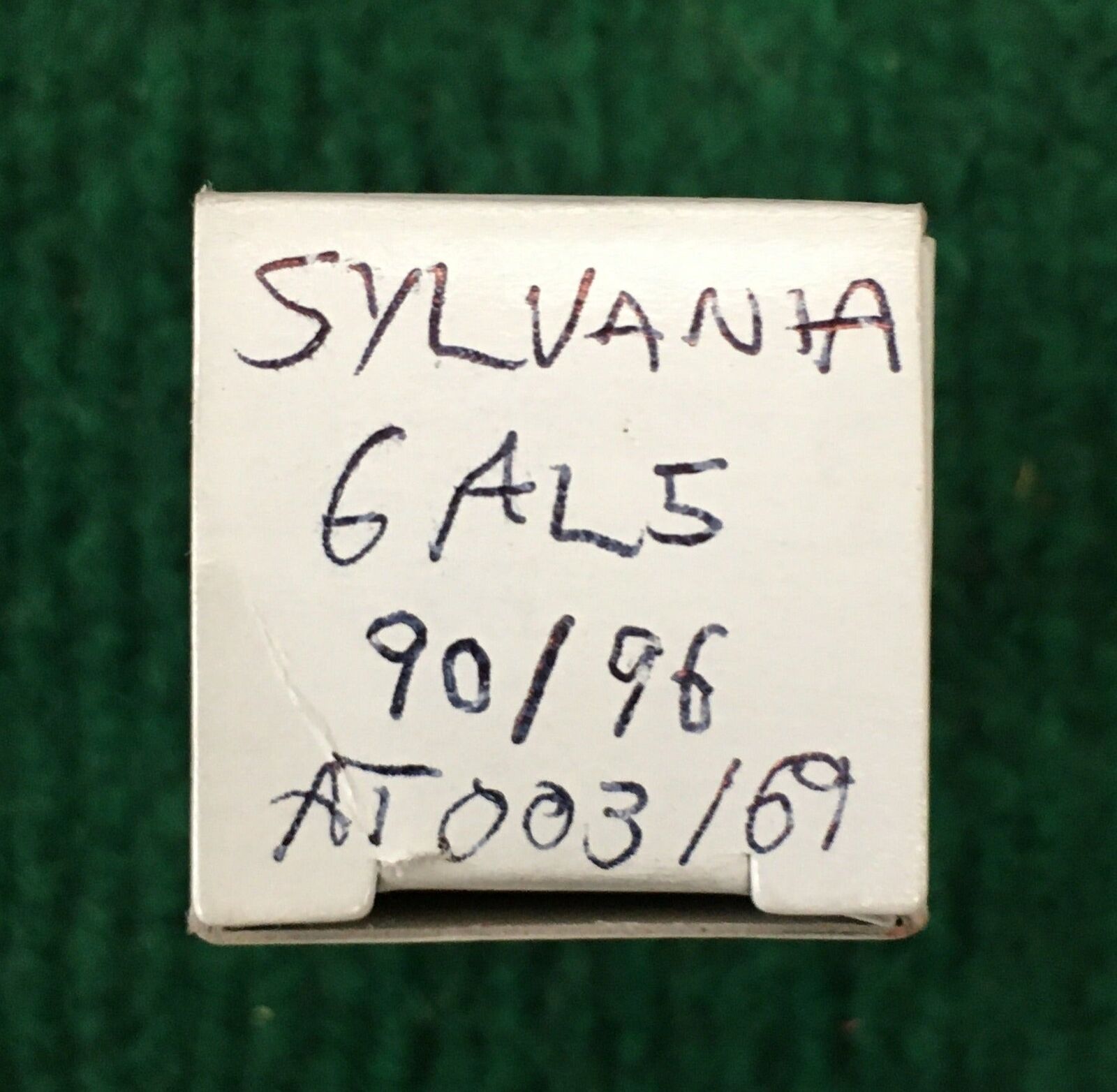 Sylvania * 6AL5 Tube * Tested 90/96