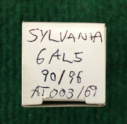 Sylvania * 6AL5 Tube * Tested 90/96