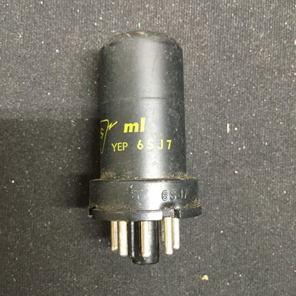 Sylvania 6SJ7 (Metal) Vacuum Tube * Tested 130%