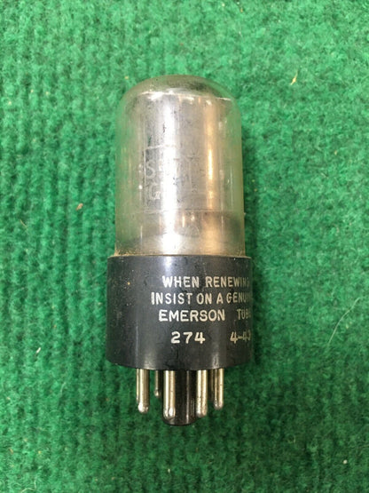 Emerson 6SN7GT Vacuum Tube * Tested 99%/104%