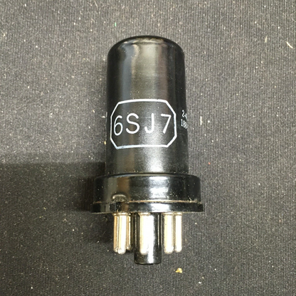 GE 6SJ7 (Metal) Vacuum Tube * Tested 125%