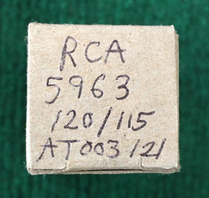 RCA * 5963 Tube * Tested 120/115