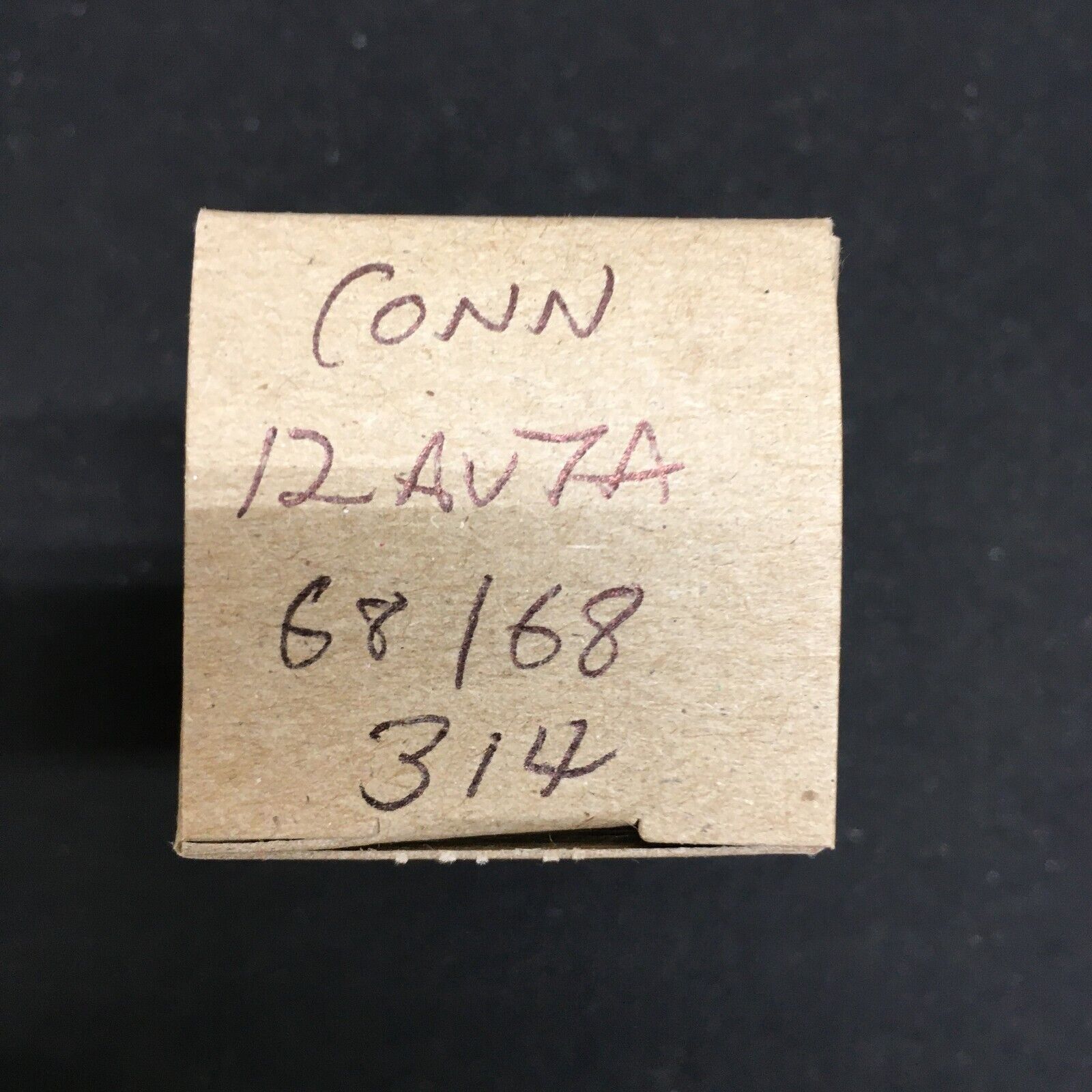 CONN 12AU7A Vacuum Tube * Tested 68%/68%