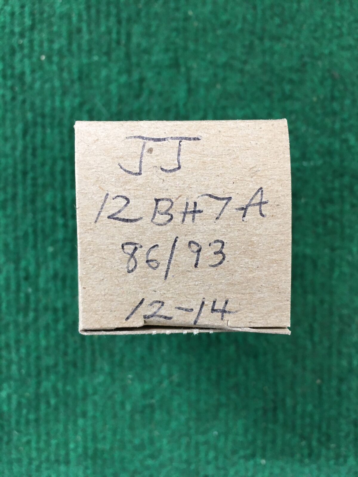 JJ * 12BH7A Tube * Tested 86/93