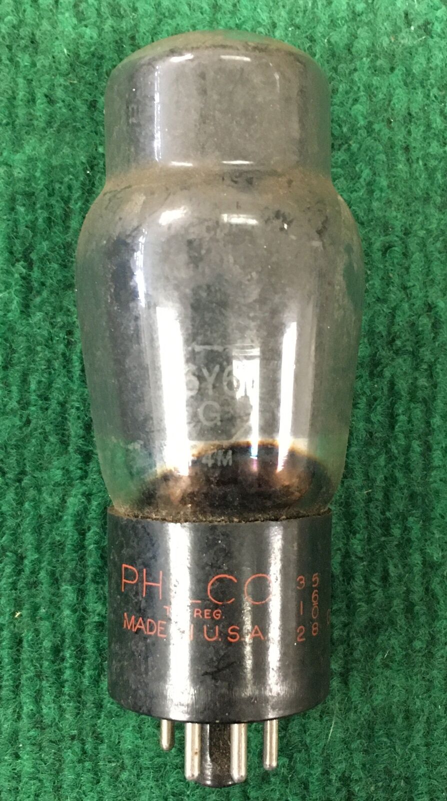 Philco 6Y6G Tube * Tested 110