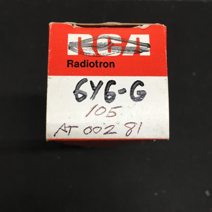 RCA 6Y6G Vacuum Tube * Tested 105%