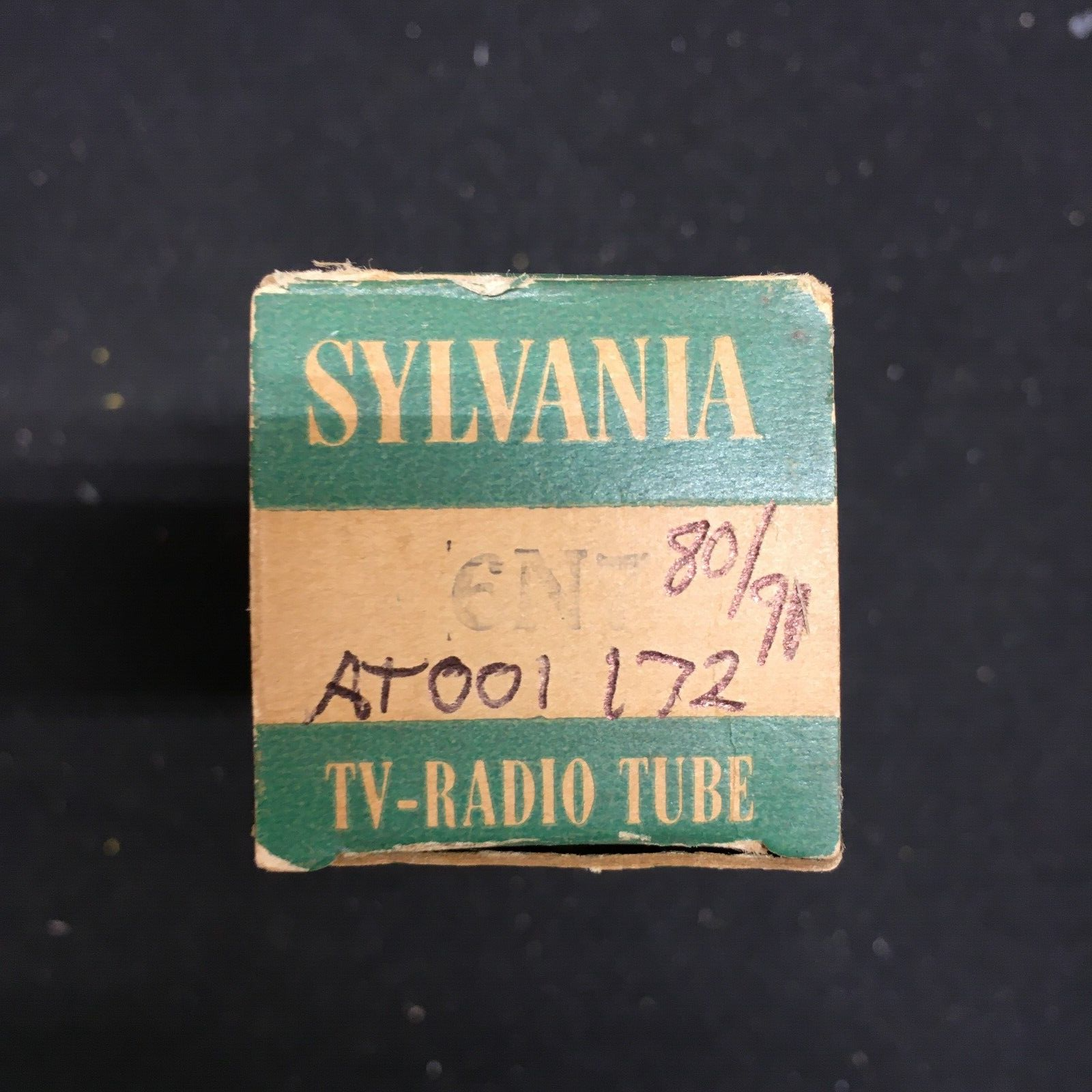 Sylvania 6N7 Vacuum Tube * Tested 80%/90%