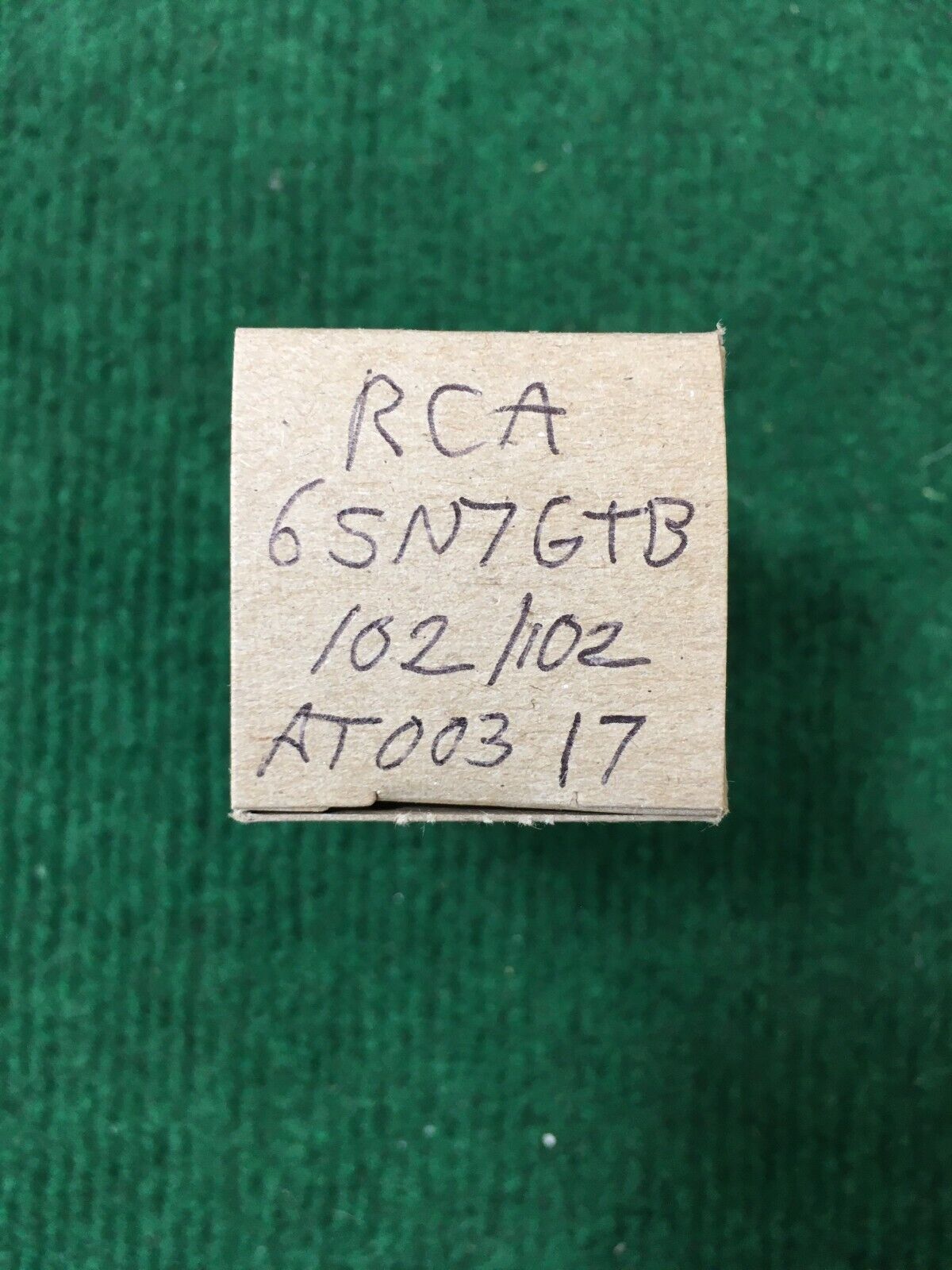 RCA 6SN7GTB  Vacuum Tube * Tested 102%/102%