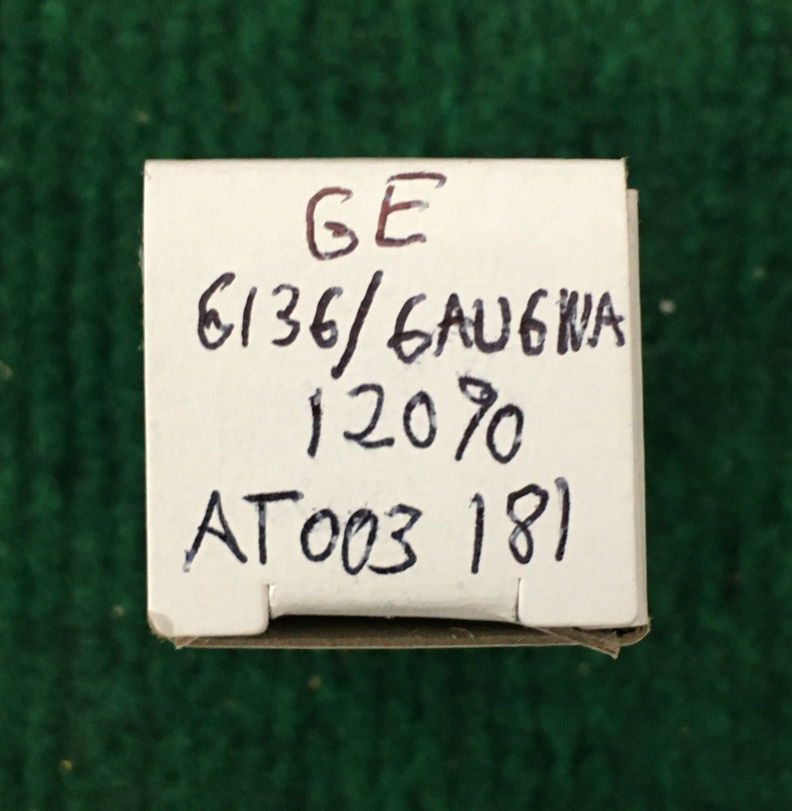 GE * 6AU6WA/6136 Tube * Tested 120