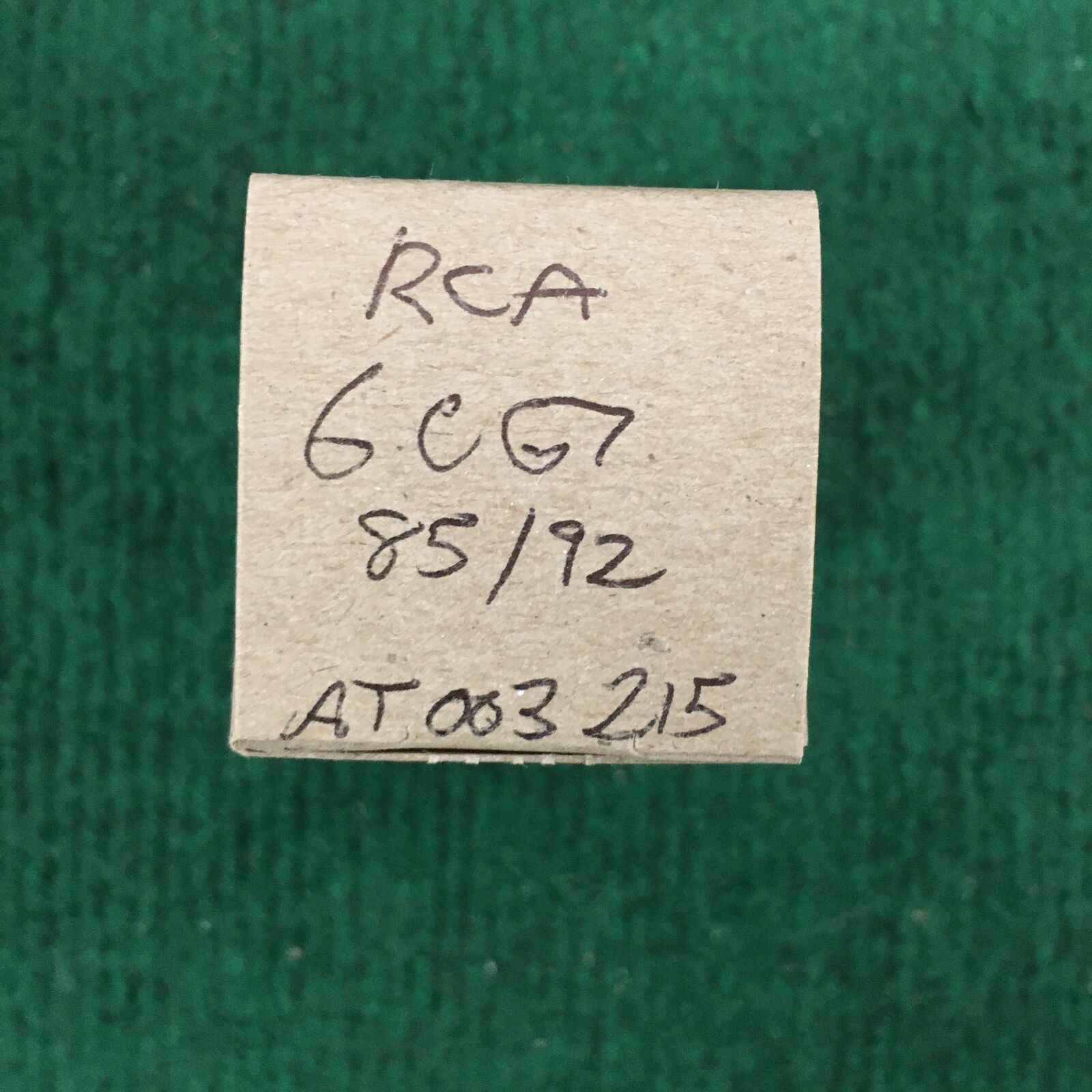 RCA * 6CG7 Tube * Tested 85/92