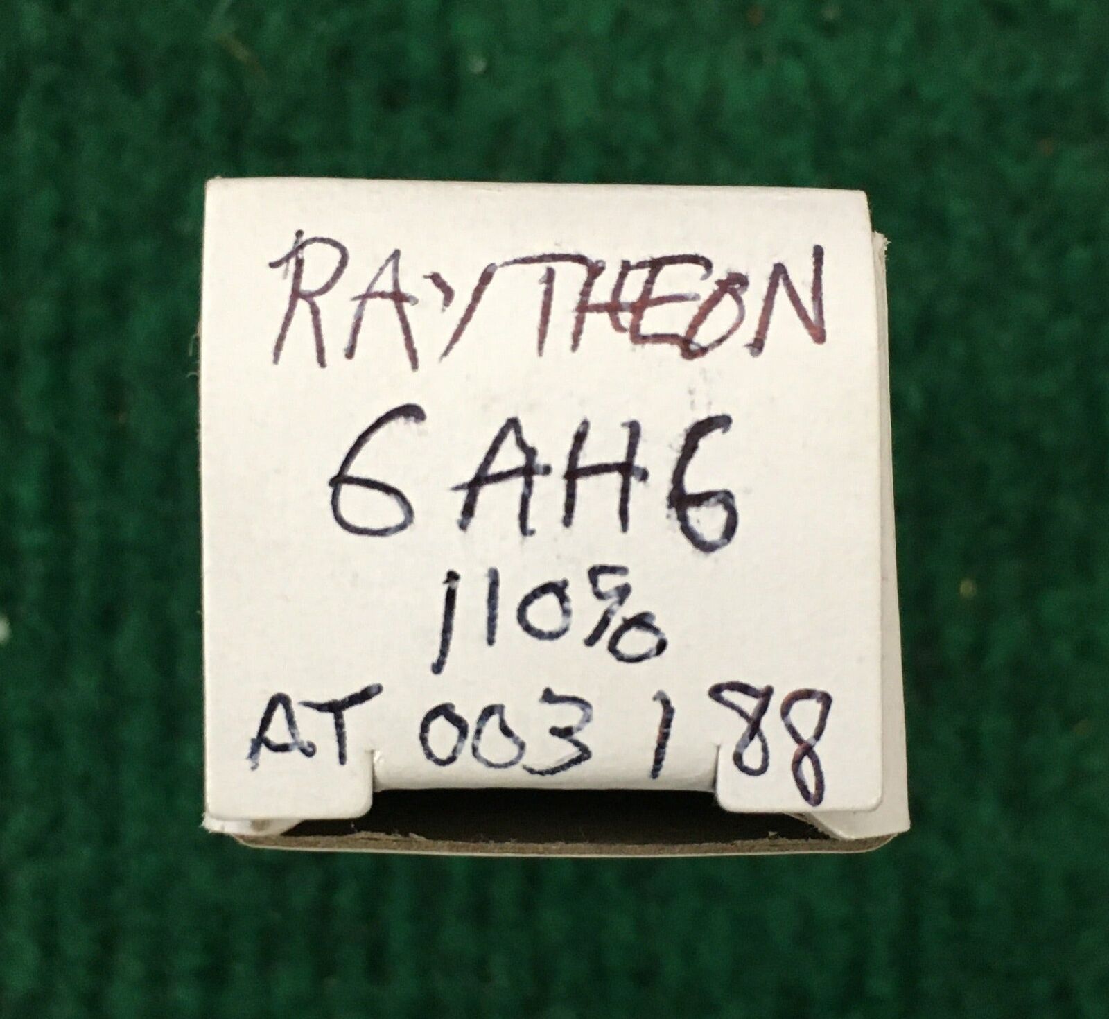 Raytheon * 6AH6 Tube * Tested 110