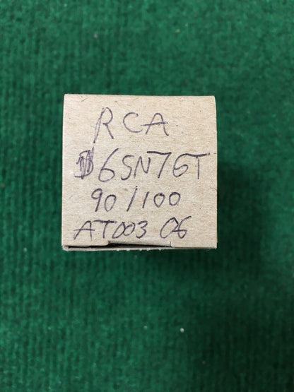RCA 6SN7GT  Vacuum Tube * Tested 90%/100%