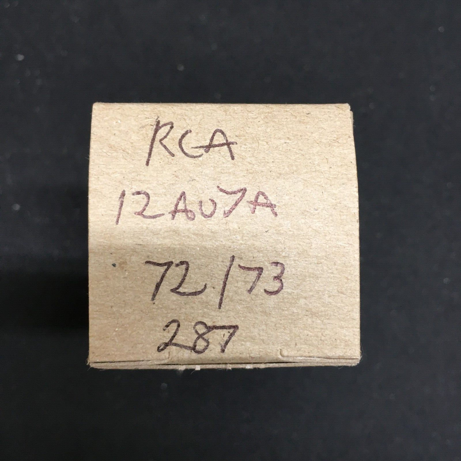 RCA 12AU7A Vacuum Tube * Tested 72/73
