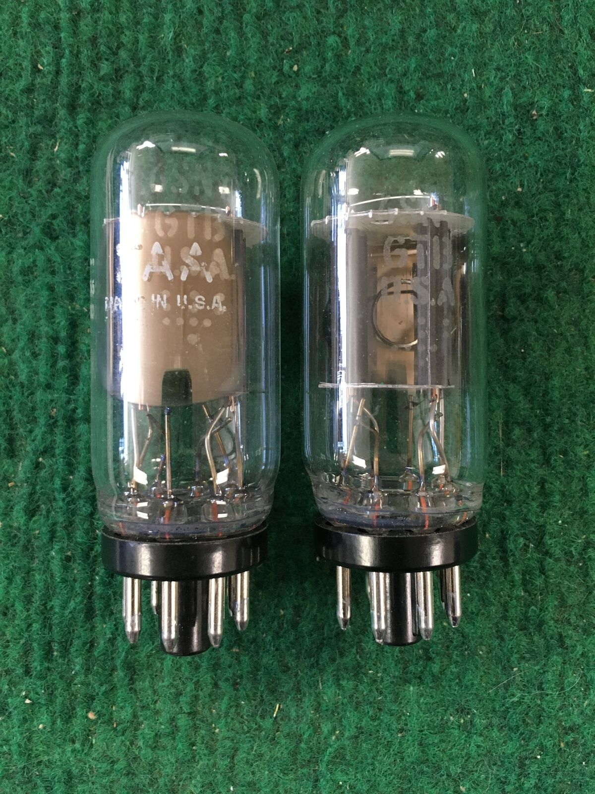 FAA (GE) * 6SN7GTB Tube * Pair * Tested 95/100 99/105