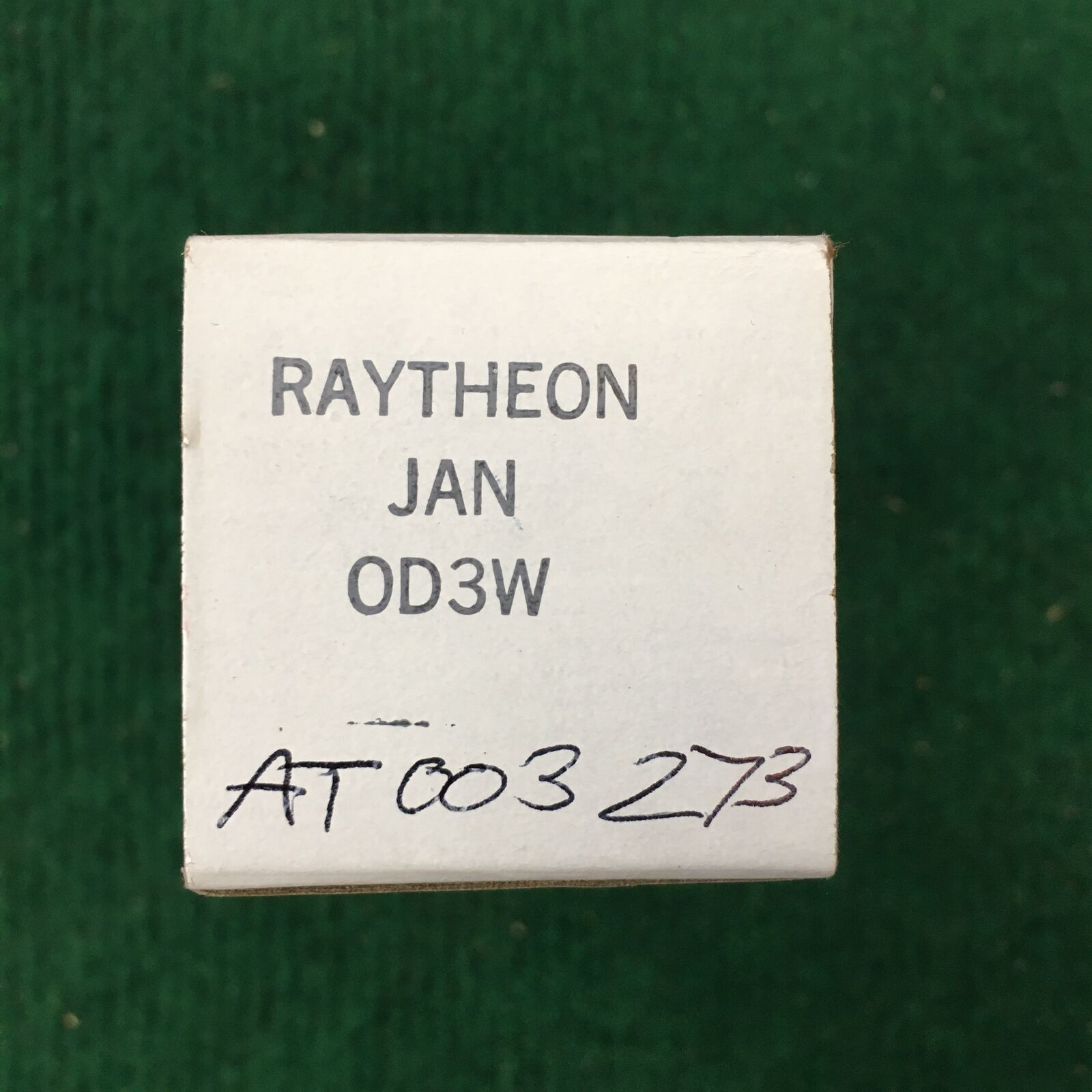 Raytheon * JAN 0D3W Tube * Untested