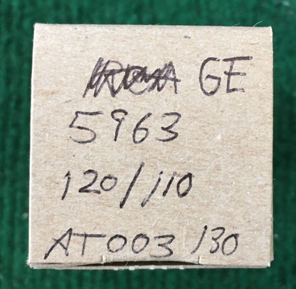GE * 5963 Tube * Tested 120/110