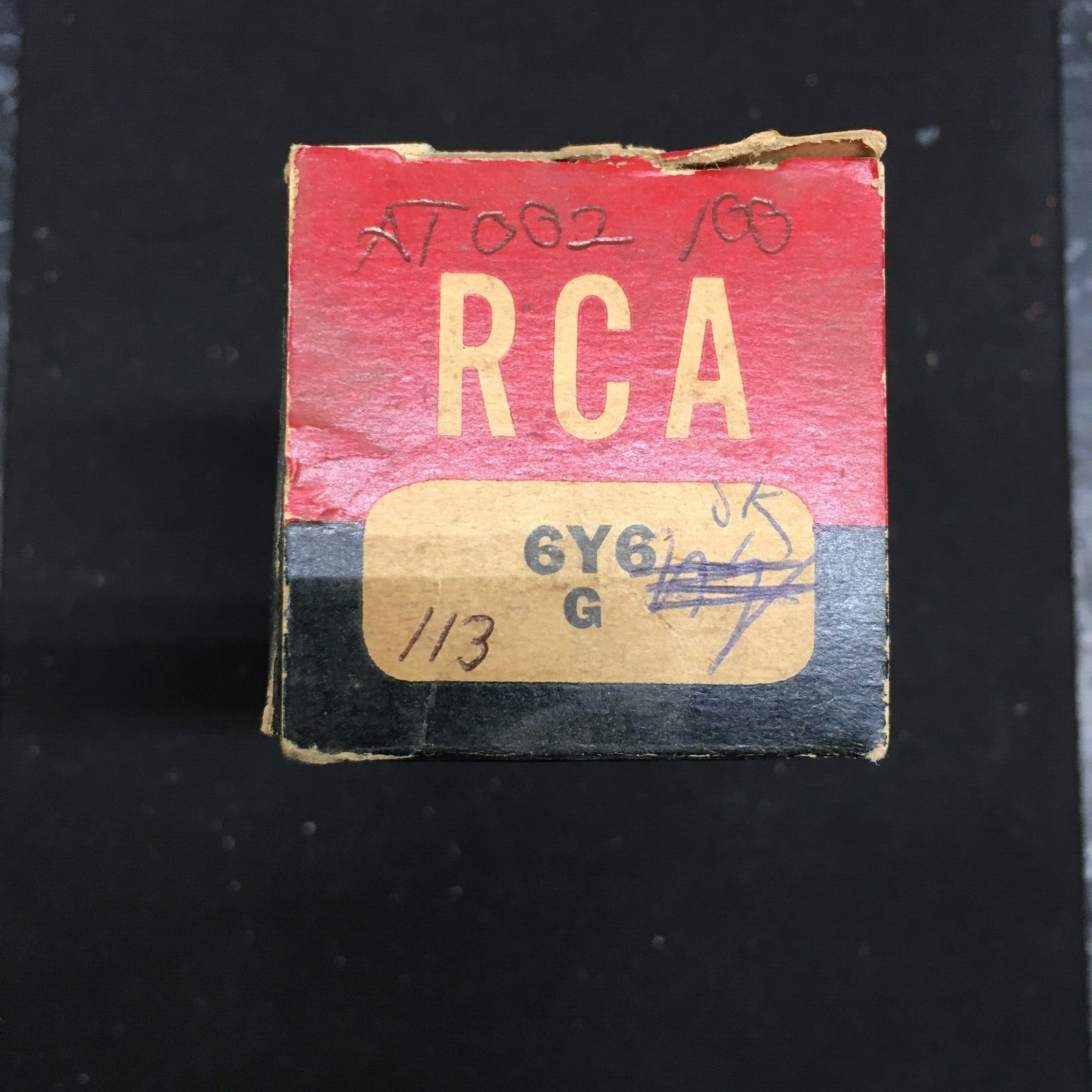 RCA 6Y6G Vacuum Tube * Tested 113%