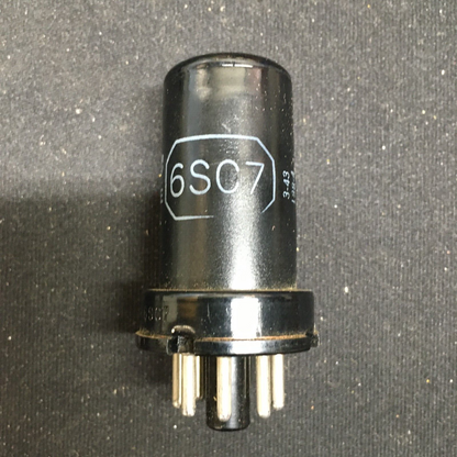 GE 12SC7 (Metal) Vacuum Tube * Tested 93/75%
