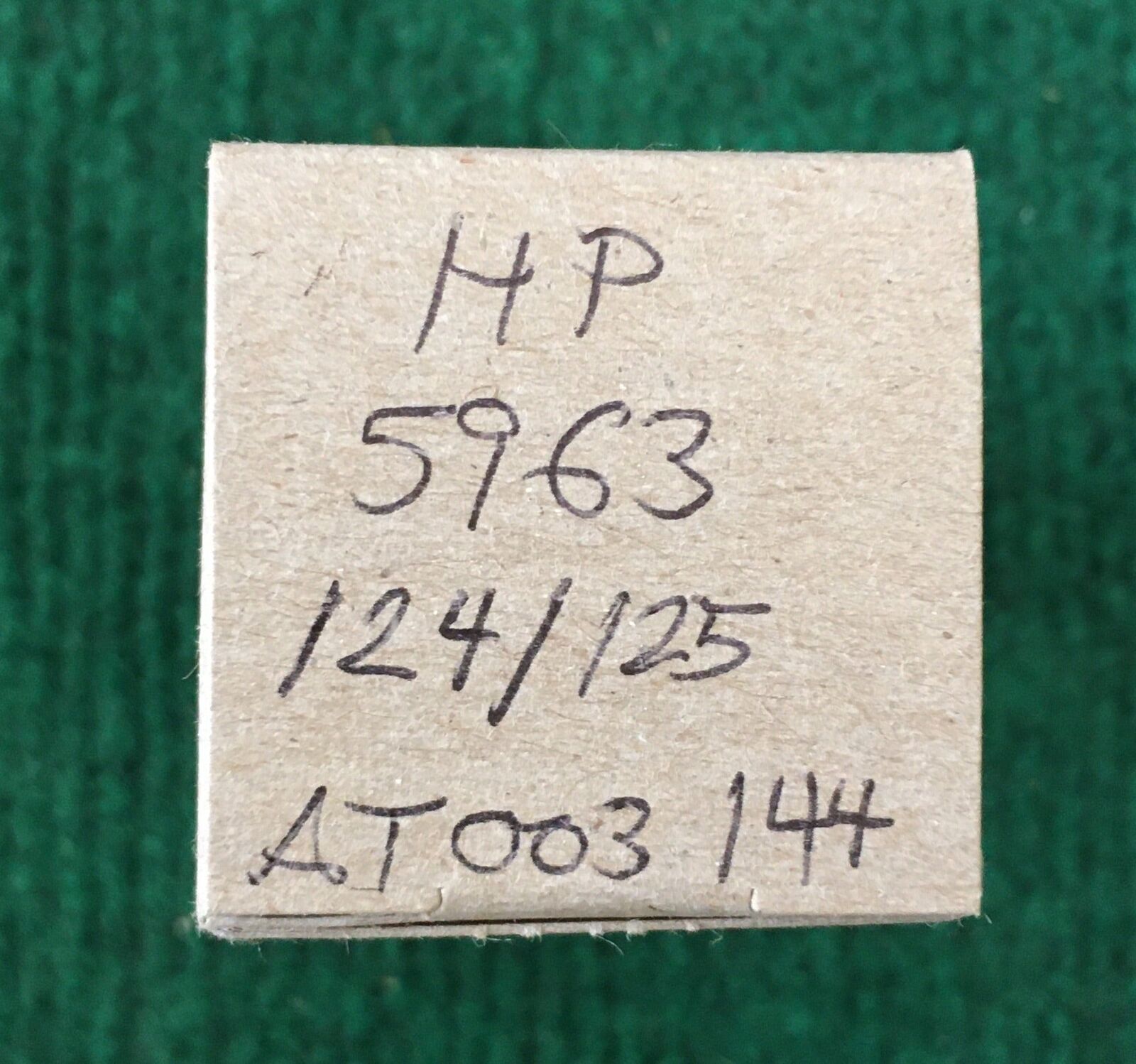HP * 5963 Tube * Tested 124/125